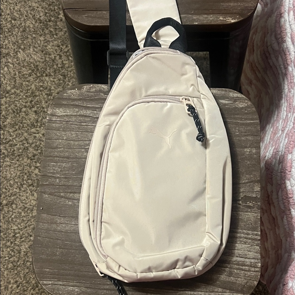Puma Womens Sling Bag - Creme